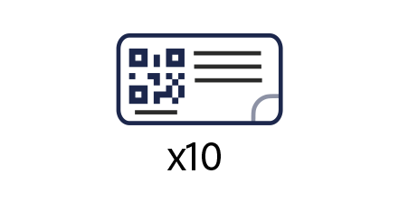 Набор: 3 брелка