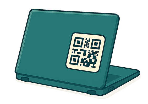 Паспорт с QR-наклейкой